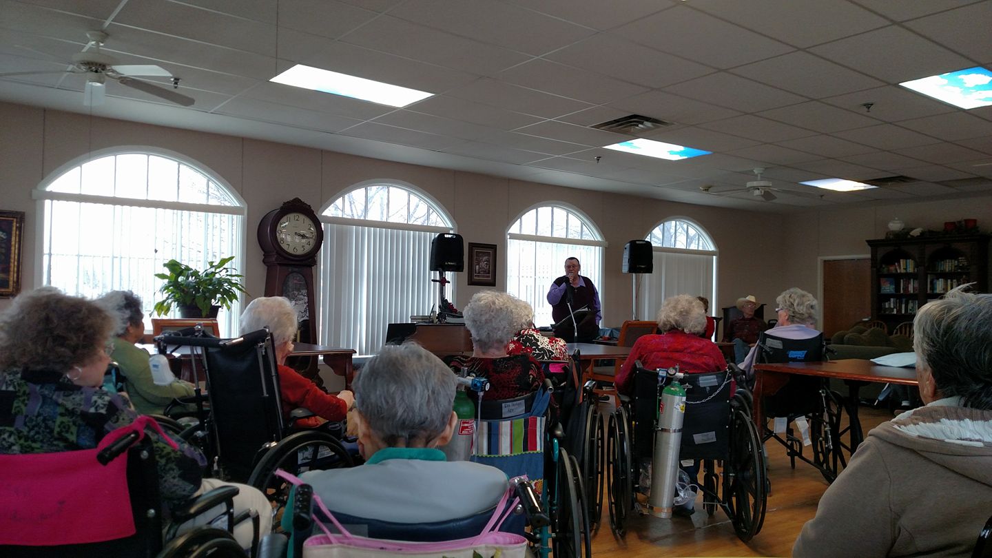 Nursing home near me running water draw